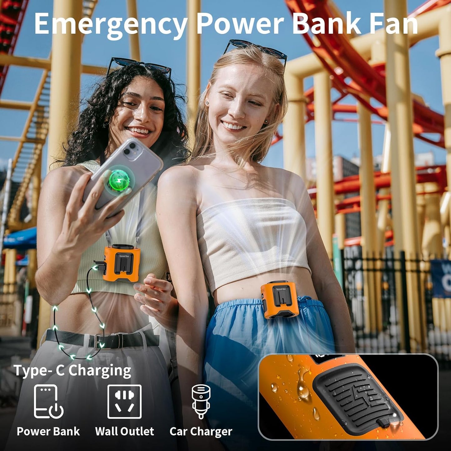 Portable Waist Fan